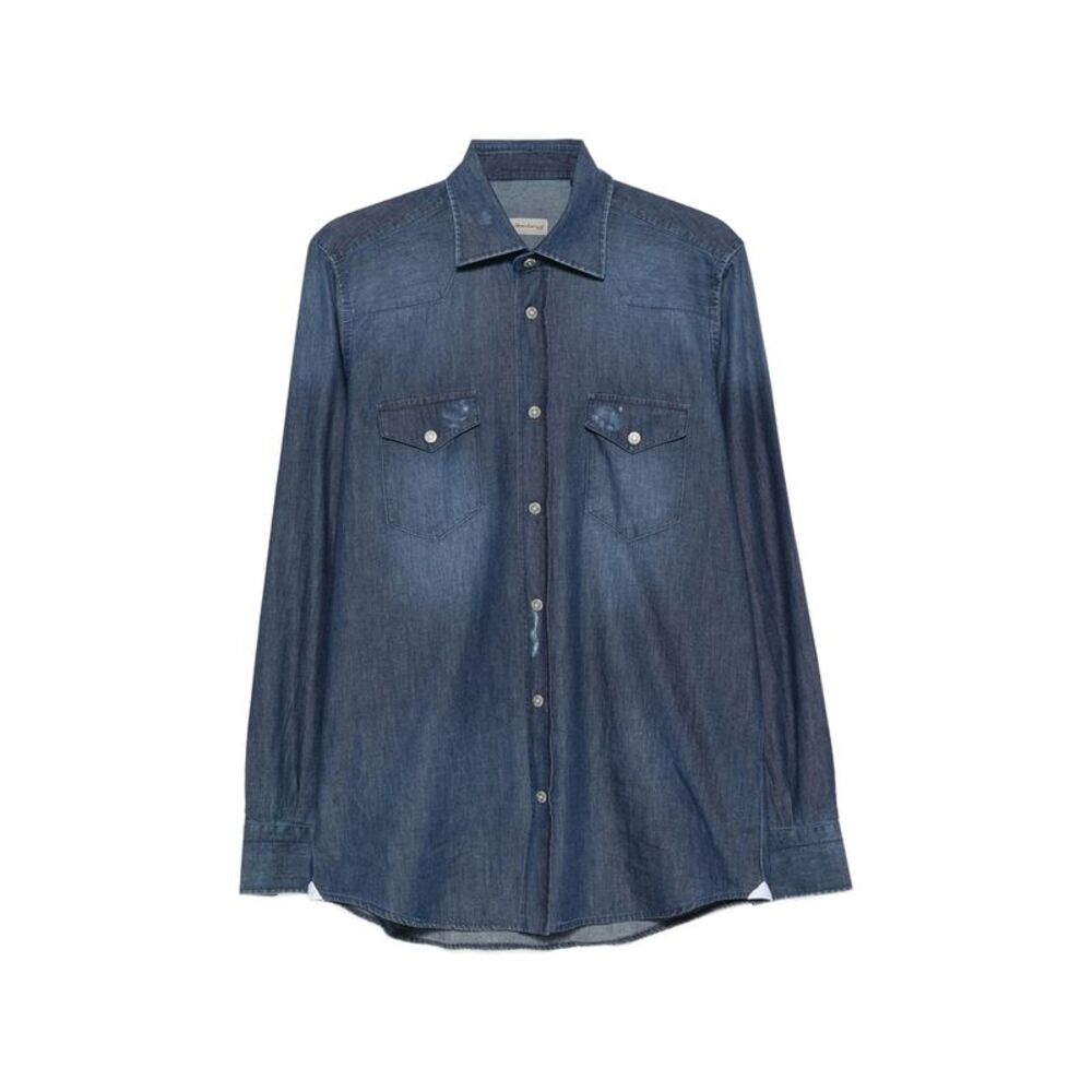 Sartorio Blue Shirts Men